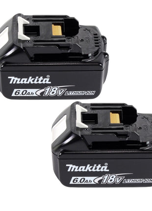 Makita DCE 090 G2X1 amoladora de corte a batería 36 V (2x 18 V) 230 mm sin escobillas + 2x batería 6,0 Ah - sin cargador