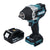 Llave de impacto a batería Makita DTW 700 T1 18 V 700 Nm 1/2" XPT Brushless + 1x batería 5,0 Ah - sin cargador