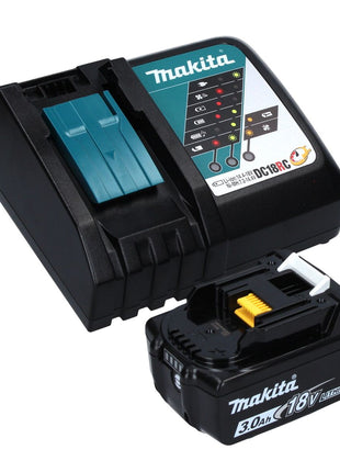 Makita DTW 700 RF1J Atornillador de impacto inalámbrico 18 V 700 Nm 1/2" XPT Brushless + 1x batería 3.0 Ah + cargador + Makpac