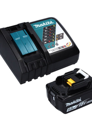 Makita DTW 700 RT1J Visseuse à chocs sans fil 18 V 700 Nm 1/2" XPT Brushless + 1x Batterie 5,0 Ah + Chargeur + Makpac