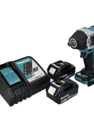 Makita DTW 701 RM Atornillador de impacto inalámbrico 18 V 700 Nm 1/2" XPT Brushless + 2x baterías 4,0 Ah + cargador