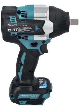 Makita DTW 701 RM Atornillador de impacto inalámbrico 18 V 700 Nm 1/2" XPT Brushless + 2x baterías 4,0 Ah + cargador