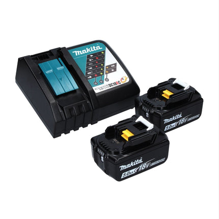 Avvitatore a impulsi a batteria Makita DTW 701 RT 18 V 700 Nm 1/2" XPT Brushless + 2x batteria ricaricabile 5,0 Ah + caricabatterie