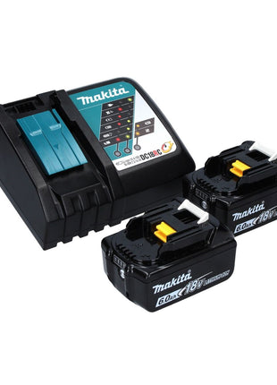 Makita DTW 701 RG Atornillador de impacto inalámbrico 18 V 700 Nm 1/2" XPT Brushless + 2x baterías 6,0 Ah + cargador