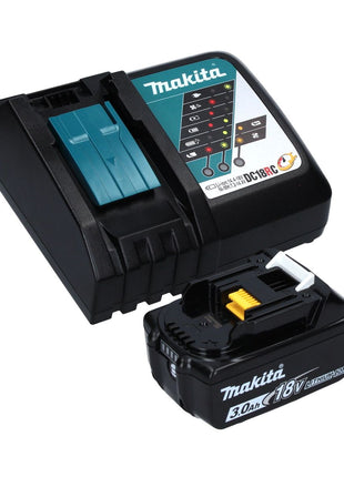 Makita DTW 701 RF1J akumulatorowy klucz udarowy 18 V 700 Nm 1/2" XPT bezszczotkowy + 1x akumulator 3,0 Ah + ładowarka + Makpac