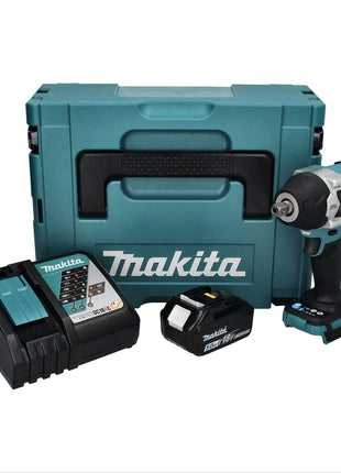 Makita DTW 701 RT1J akumulatorowy klucz udarowy 18 V 700 Nm 1/2" XPT bezszczotkowy + 1x akumulator 5,0 Ah + ładowarka + Makpac