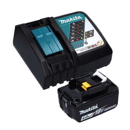 Makita DPO 600 RM1 Pulidora excéntrica a batería 18 V 150 mm XPT Brushless + 1 batería 4,0 Ah + cargador