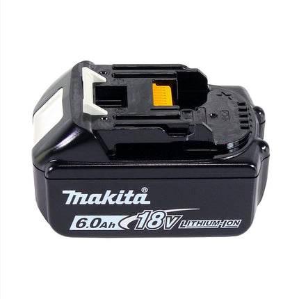 Makita DPO 600 G1 Pulidora excéntrica a batería 18 V 150 mm XPT Brushless + 1 batería de 6,0 Ah - sin cargador