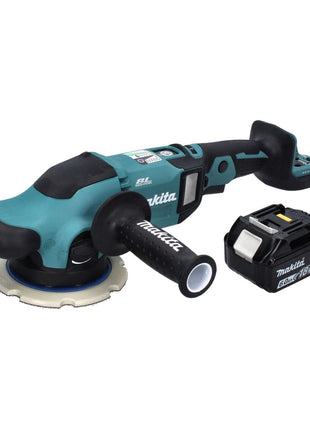 Makita DPO 600 G1 Akku Exzenterpolierer 18 V 150 mm XPT Brushless + 1x Akku 6,0 Ah - ohne Ladegerät