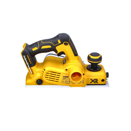 Cepilladora inalámbrica DeWalt DCP 580 N 18 V 82 mm sin escobillas + bolsa para el polvo DWV 9390 - sin batería, sin cargador
