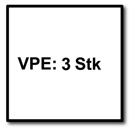 Makita CMSXF26080G Hoja de sierra SPECIALIZED EFFICUT 260 x 30 x 1,65 mm 3 piezas (3x B-67290) 80 dientes para madera