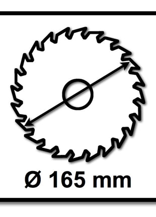 Hoja de sierra circular Bosch Expert for Wood 165 x 1,6 x 30 mm 36 Z (2608644026)