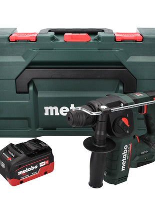 Metabo BH 18 LTX BL 16 Perceuse à percussion sans fil 18 V 1,3 J SDS-plus Brushless + 1x Batterie 5,5 Ah + Coffret MetaBOX - sans chargeur