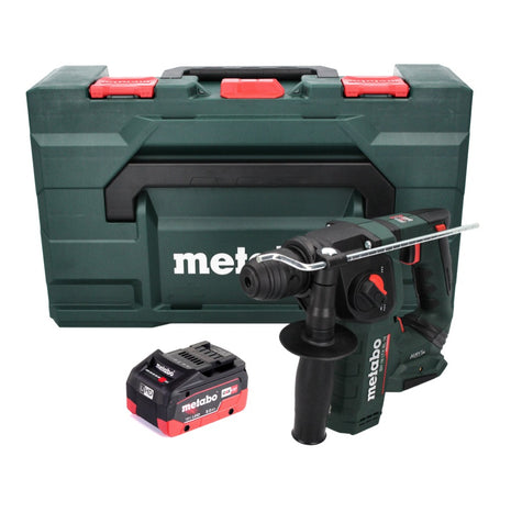 Metabo BH 18 LTX BL 16 akumulatorowa wiertarko-wkrętarka udarowa 18 V 1,3 J SDS-plus Brushless + 1x akumulator 8,0 Ah + MetaBOX - bez ładowarki