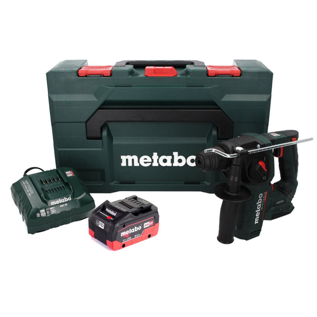 Metabo BH 18 LTX BL 16 cordless hammer drill 18 V 1.3 J SDS-plus Brushless + 1x rechargeable battery 8.0 Ah + charger + metaBOX