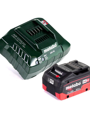 Metabo BH 18 LTX BL 16 akumulatorowa wiertarko-wkrętarka udarowa 18 V 1,3 J SDS-plus Brushless + 1x akumulator 8,0 Ah + ładowarka + MetaBOX