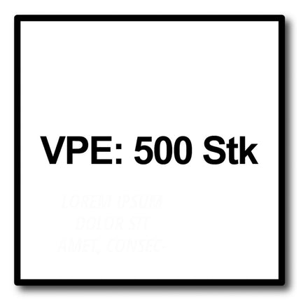 SPAX Vis pour façade 4,5 x 70mm - Acier inoxydable A2 - Filetage de fixation - Tête fraisée bombée - T-STAR Plus Torx T20 - CUT 500 pcs. (5x 25470004507022)