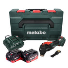 Metabo MT 18 LTX BL QSL Akku Multitool 18 V Brushless Starlock Plus + 2x Akku 8,0 Ah + Ladegerät + metaBOX - Toolbrothers