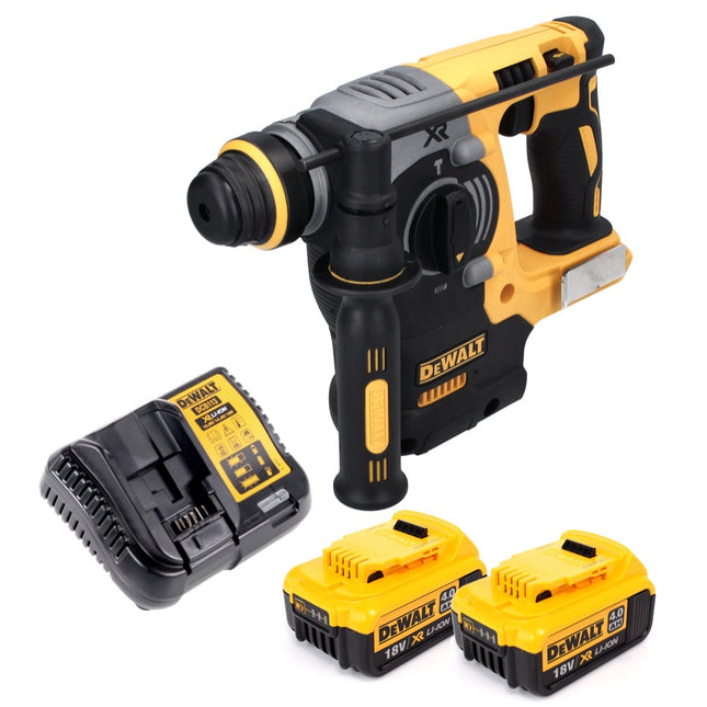Martillo combinado sin cable DeWalt DCH 273 M2 18 V 2,1 J SDS Plus sin escobillas + 2x batería recargable 4,0 Ah + cargador