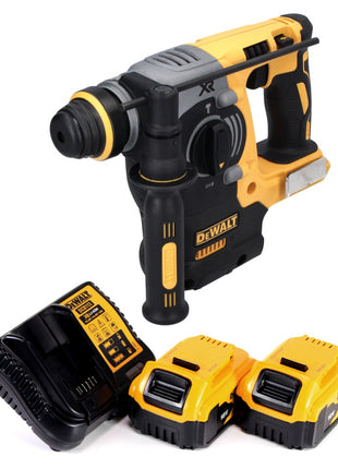 Martillo combinado a batería DeWalt DCH 273 P2 18 V 2,1 J SDS Plus Brushless + 2x baterías 5,0 Ah + cargador