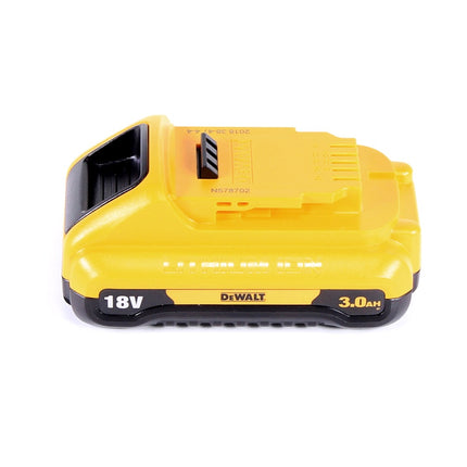 Cepilladora a batería DeWalt DCP 580 N 18 V 82 mm sin escobillas + bolsa recogepolvo DWV 9390 + 1x batería 3,0 Ah - sin cargador