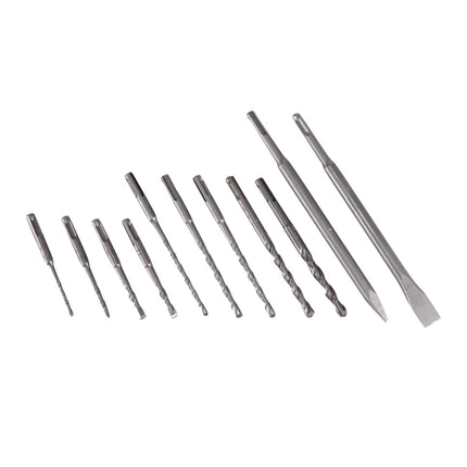 Makita DHR 243 RFJ Perforateur sans fil 18 V 2,0 J SDS plus Brushless + 2x Batteries 3,0 Ah + Chargeur + Jeu de 11 forets + Makpac