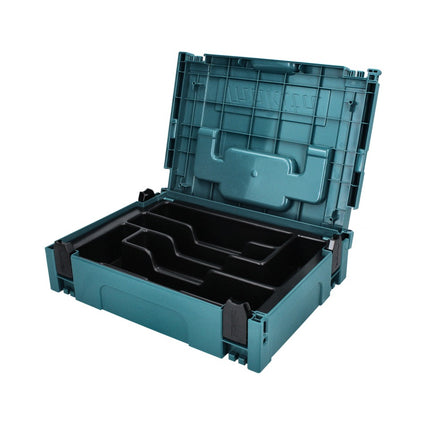 Makita Coffret Makpac 1 + Insert d'outil avec 5 compartiments pour outils à main (P-83668)