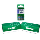 SPAX Bit T-STAR plus Set T30 - 6.4 x 25 mm - 5 pcs. + HI.FORCE Flat Head Screw 6.0 x 220 mm - 50 pcs. (5000009182309) (0251010602205)