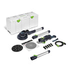 Festool LHS 2 225 EQI-Plus Langhalsschleifer PLANEX 400 W 225 mm ( 575990 ) Brushless + Zubehör + VL-LHS 2 225 Verlängerung 450 mm +  Systainer SYS3 XXL - Toolbrothers