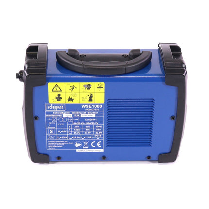 Scheppach WSE 1000 Saldatrice Inverter 5865W / 25,2V / 130A ( 5906602903 )