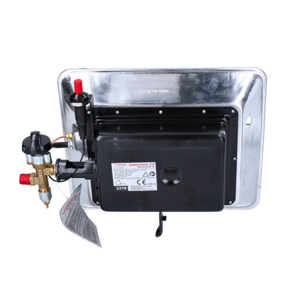 Calentador de gas Rothenberger Industrial Eco Piezo (35985) 2,7 kW - 4,2 kW para bombonas de gas propano de 5 kg y 11 kg