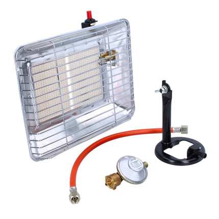 Calentador de gas Rothenberger Industrial Eco Piezo (35985) 2,7 kW - 4,2 kW para bombonas de gas propano de 5 kg y 11 kg