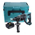 Makita DHR 202 T1J Perforateur burineur sans fil 18 V 2.0 J + 1x Batterie 5.0 Ah + Makpac - sans chargeur