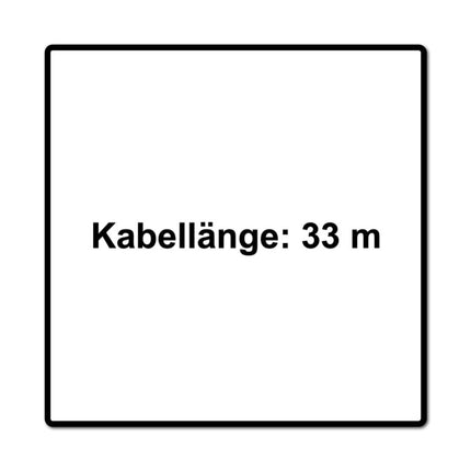 Brennenstuhl professionalLINE SteelCore Enrouleur de câble, 33 m - IP 44, H07BQ-F 3G2,5 (9192330200)