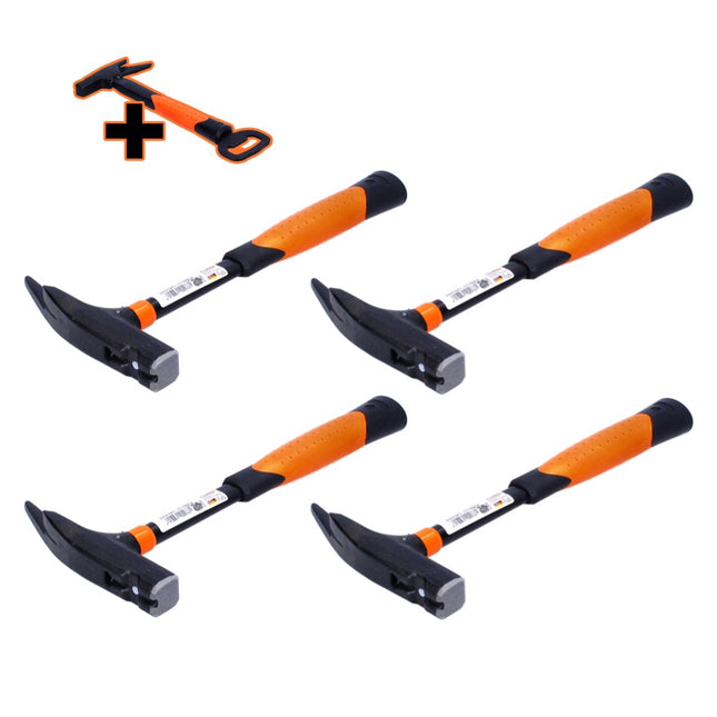 Picard 820M set BlackGiant Martillo de uña liso 600 g (4x 0082000) + Abrebotellas de uña