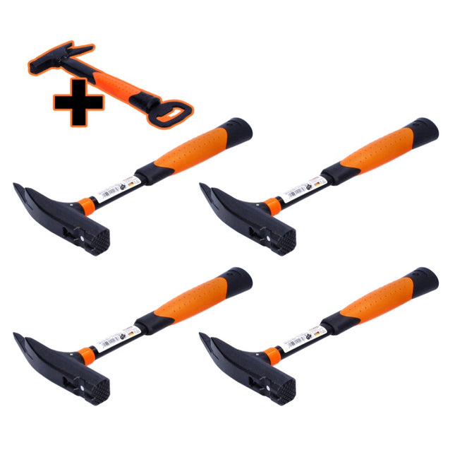 Picard 820M BlackGiant martillo de garra rugosa 600 g (4x 0082010) + abrebotellas de garra