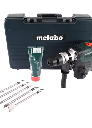 Juego de martillos combinados Metabo KH 5-40 1100 W 7,1 J SDS Max (691057000) + juego de cinceles 5 piezas + estuche