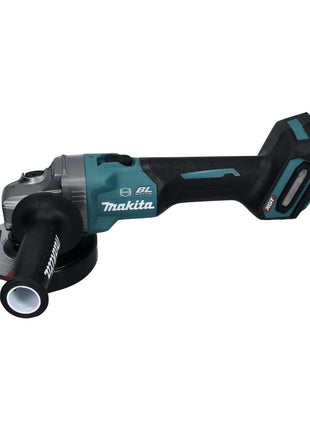 Meuleuse d'angle sur batterie Makita GA 005 GM101 40 V max. 125 mm Brushless XGT + 1x batterie 4,0 Ah + chargeur + hotte d'aspiration + Makpac