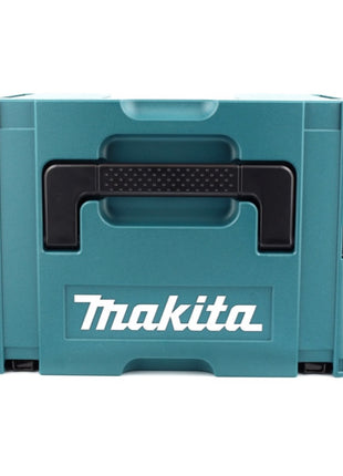 Amoladora angular a batería Makita GA 008 GZ01 40 V máx. 125 mm sin escobillas XGT + campana de aspiración + Makpac - sin batería, sin cargador