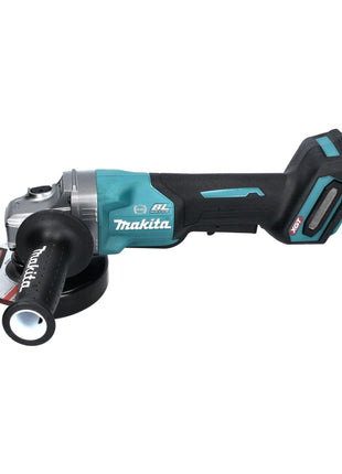 Amoladora angular a batería Makita GA 013 GM101 40 V máx. 125 mm sin escobillas XGT + 1x batería 4,0 Ah + cargador + campana de aspiración + Makpac