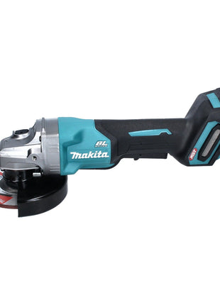 Makita GA 016 GD101 Akku Winkelschleifer 40 V max. 125 mm Brushless  XGT + 1x Akku 2,5 Ah + Ladegerät + Absaughaube + Makpac