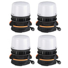 Brennenstuhl professionalLINE ORUM set 4x foco de trabajo LED 360° foco de construcción 8050 lúmenes (4x 9171400800) 100 vatios IP54 BGI 608