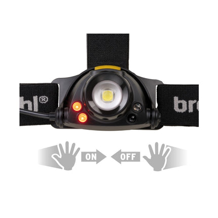 Brennenstuhl SL 400 AFSet 4x LuxPremium LED lámpara frontal con sensor de batería 2,6 Ah (4x 1177310) IP44 400 lúmenes