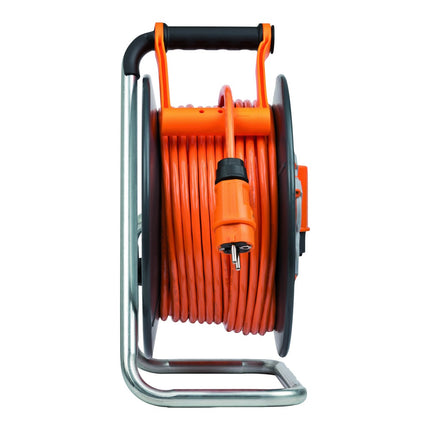 Brennenstuhl professionalLINE Juego de 2 bobinas de cable SteelCore 50 m IP 44 (2x 9191500200) H07BQ-F 3G1.5