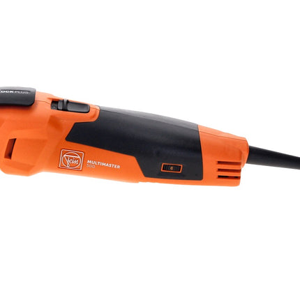 Oscillateur FEIN MultiMaster MM 500 PLUS 350 W Starlock Plus (72296762000) + jeu de plateaux de ponçage + coffret