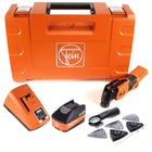 Batería FEIN AFSC 18 QSL Oscilador SuperCut 18V SLM (71292760000) + set de aspiración + 1x batería 5,2 Ah + cargador + maletín