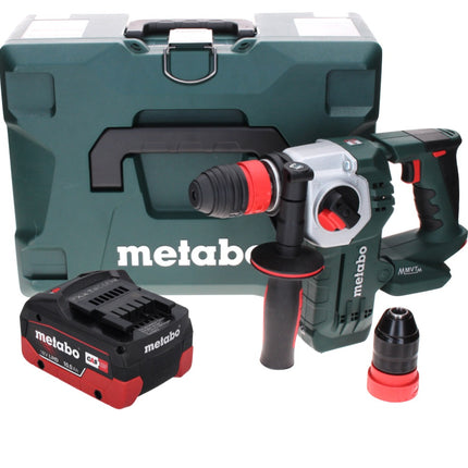 Metabo KHA 18 LTX BL 24 Perforateur sans fil 18 V 2,2 J SDS-plus Brushless (600211840) + 1x Batterie 10,0 Ah + Coffret MetaLoc - sans chargeur
