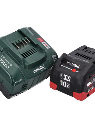 Taladro percutor a batería Metabo SBE 18 LTX 18 V 24 Nm (600845840) + 1 batería de 10,0 Ah + cargador + MetaLoc