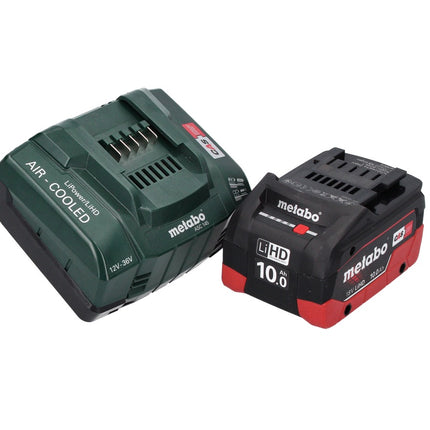 Taladro percutor a batería Metabo SBE 18 LTX 18 V 24 Nm (600845840) + 1 batería de 10,0 Ah + cargador + MetaLoc