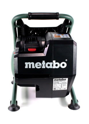 Metabo Power 160-5 18 LTX BL OF compresor de batería 18 V 8,0 bar sin escobillas + 1x batería 10,0 Ah + cargador